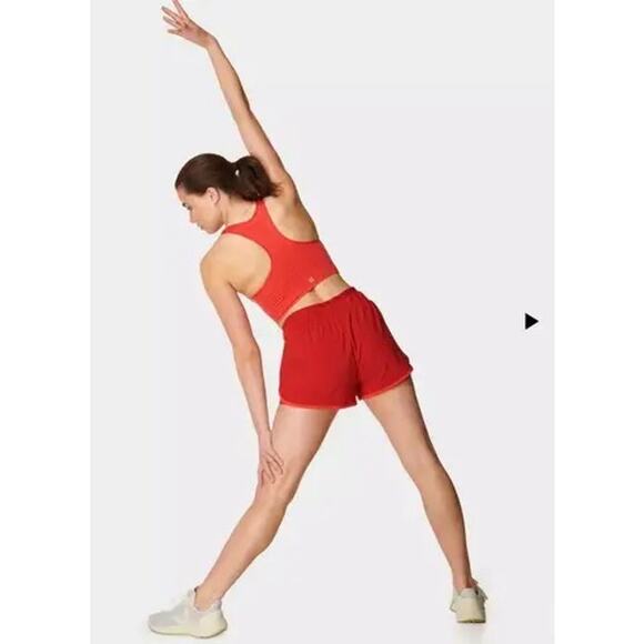 Sweaty Betty Seamless Stamina Medium Support Sports Bra Pink Size XS NWT - Picture 3 of 12